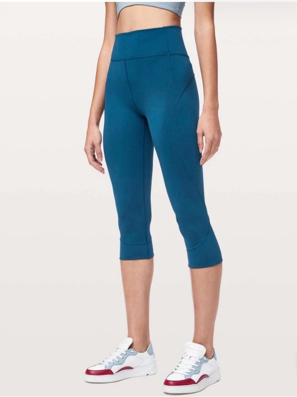 Lululemon In Movement Crop Everlux 19” Legging Size 12
